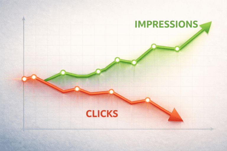 Impressions Are Rising. Clicks Are Falling. Here’s What It Means for Your SEO.